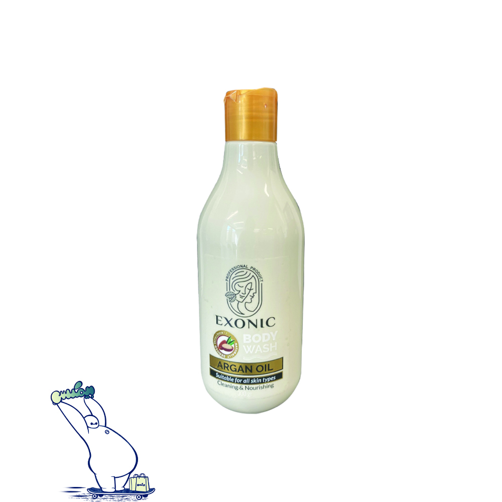 شامپو بدن کرمی روغن آرگان اکسونیک اورجینال