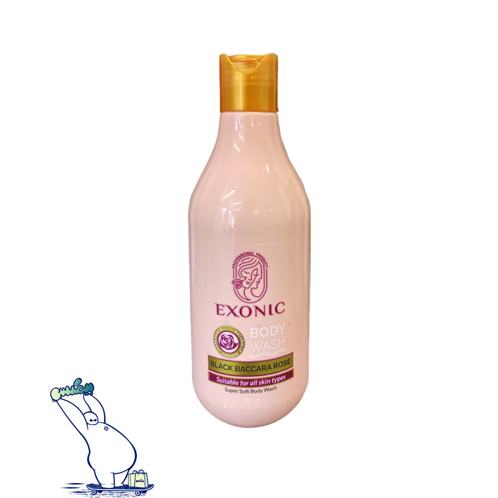 شامپو بدن عصاره رز بلک باکارا اکسونیک اورجینال