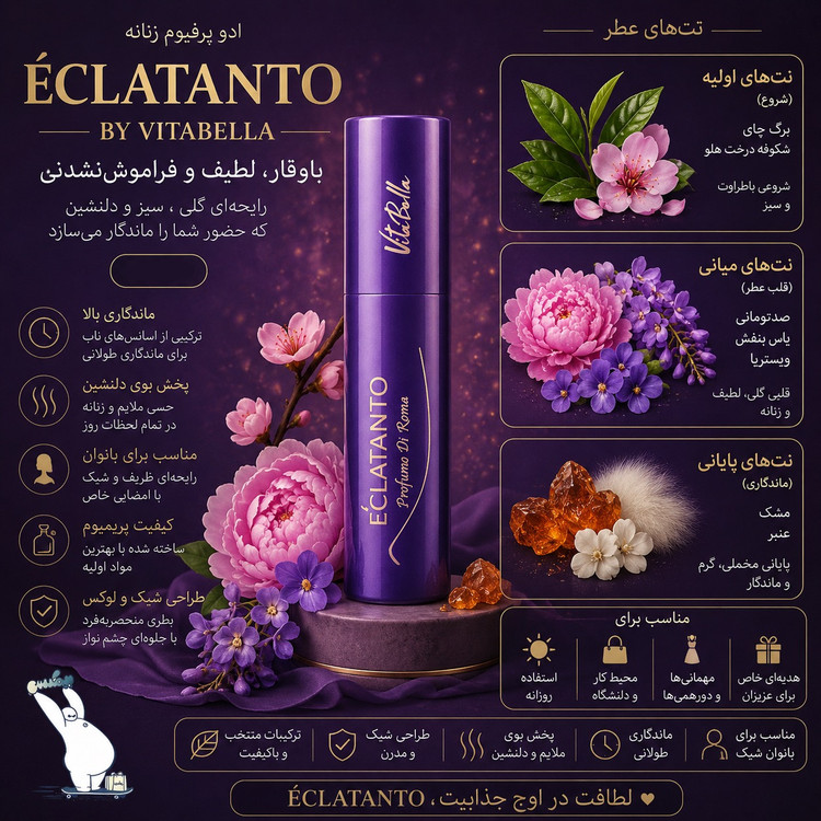 ادوپرفیوم زنانه Eclatanto ویتابلا