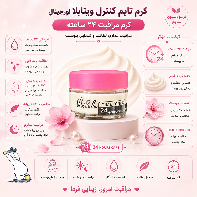 کرم تایم کنترل ویتابلا