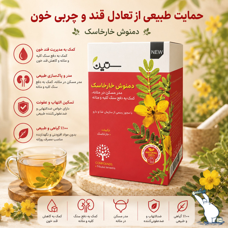 دمنوش خارخاسک دیورتیک ستین